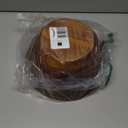 AIDEA Acacia Wood Serving Bowl for Fruits or Salads, 11" Diameter x 4.5" Height, Wooden Single Salad Bowl