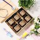 Lounsweer 10 Pcs Funny Pastor Appreciation Gifts, 3.5 oz Scented Candle for Men Women Man of God Father Godfather Birthday Retirement Ordination Christian Gift for Pastors, Preacher's Wife (Brown)