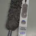 MR.SIGA Lint Free Microfiber Duster, Washable Duster for Household Cleaning Gray