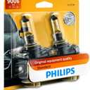 Philips Automotive Lighting 9006 Standard Halogen Replacement Headlight Bulbs, 2 Pack (9006B2)