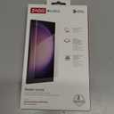 ZAGG InvisibleShield Fusion Curve Screen Protector for Samsung Galaxy S23 Ultra, Made with Hybrid Polymer, Curved for Perfect Fit, HD Clarity, Compatible with Biometric Fingerprint Scanner, Easy to Install