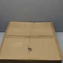 Gold Fandelier Ceiling Fan with Light,20" Crystal Chandelier Ceiling Fans with Lights and Remote Control,Modern Caged Flush Mount Fandelier with 6 Speeds for Living Room Bedroom Nursery