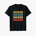 Shani Name T-Shirt, Size: M