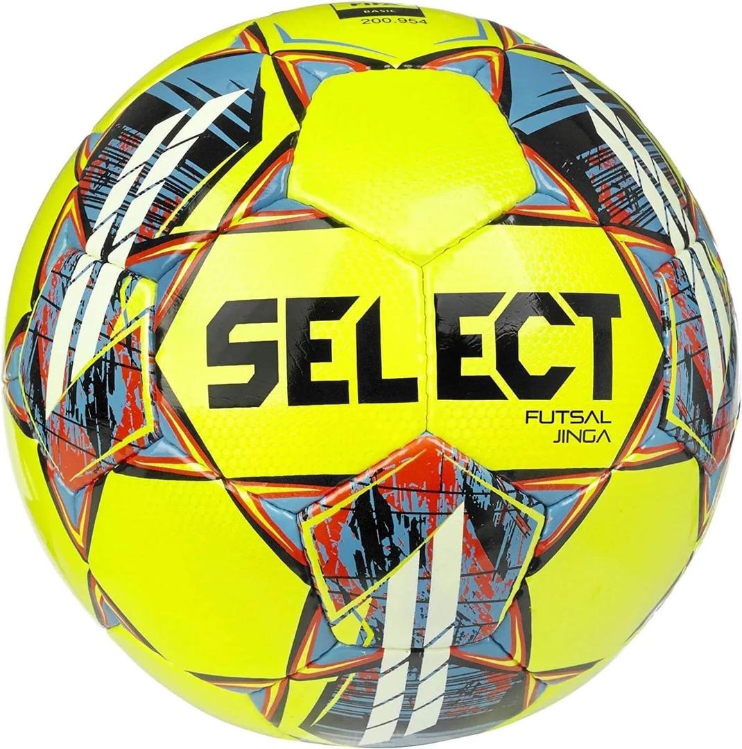 Select Jinga Futsal Ball (Senior(Size 4), Yellow V22 - 1-Ball)
