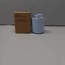 Puraville 2 Pack Insulated Tumblers with Lid, 14 oz Travel Coffee Mug Stainless Steel Vacuum Cup, Leak Proof Double Walled Coffee Tumbler for Iced and Hot Drinks,Pink and Light Blue