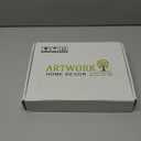 KUVIOKE Vintage Botanical Boho Framed Wall Art Set of 4 Wooded Brown Natural Minimalist Aesthetic Floral Prints Farmhouse Retro Plants Rustic Home Decor Ready to Hang 8x10inx4pcs (Framed) (Farmhouse Flower - Standard)