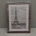 9x12 Picture Frame with Glass, Display Pictures 7x10 with Mat or 9 x 12 Without Mat - Wall and Tabletop, 9 by 12 Photo Wooden Frames (Rustic Brown, 1 Pack)