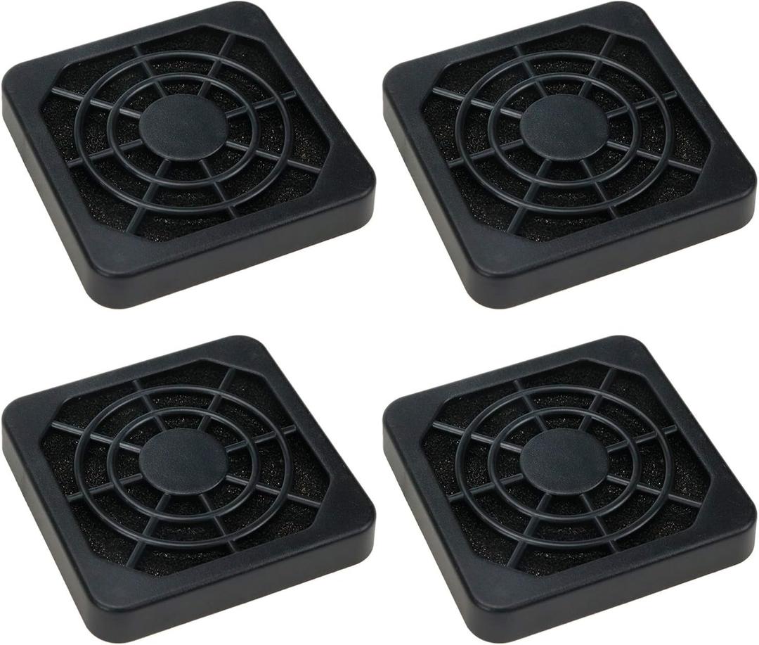 1.57inch/40mm Fan Dust Filter PC Cooler Fan Filter Dustproof Cover Computer Case Mesh 4PCS