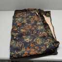 StangH Black Velvet Curtains 96 inches Long, Luxury Back Tab Print Vintage Blooming Floral Pattern Drapes for Living Room Privacy Thick Panels for Patio Sliding Door, 52 x 96-inch, 2 Panels