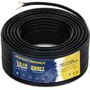 haisstronica 12/2 Low Voltage Landscape Wire 200ft - Copper Direct Burial Waterproof Cable for Landscape Lighting, Outoor Pathway Lights & Garden LED,UL Listed,UV Resistant