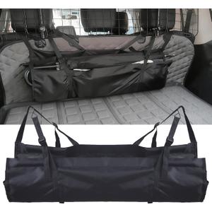 Hanging Car Trunk Organizer, Large Capacity Detachable Backseat Trunk Vehicle Storage Bag, Upgraded Wear-Resistant Oxford Fabric, Portable Car Interior Organization for SUV, Truck, MPV, Van