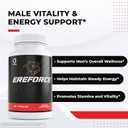 Orby EreForce Natural Daily Wellness Supplement with L-Citrulline, L-Carnitine & Maca Root 100% Natural, Non-GMO, GMP Certified, Made in USA 30 Capsules, 2 Month Supply