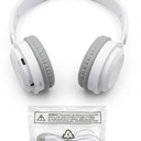 Matte Finish Bluetooth Headphones Music Modes Wireless Headphones with Microphone, HiFi Stereo Foldable Lightweight Headset, Deep Bass for Home Office Cellphone PC