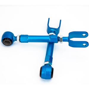 KSP Rear Camber Arm for 370Z G35 G37 Q40, Adjustable Toe -2.00 to +2.00 Camber -3.00 to +3.00 Lower Suspesnion Arm, Rear Lower Control Arm Blue 2PCS