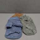 Dog Sweater, 3 Pack Dog Sweaters for Small Dogs Girl Boy, Ultra Soft Warm Puppy Clothes Dog Coat for Winter (Lt Blue+ Olive+ Brown, X-Small)