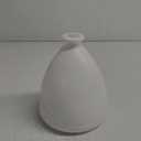 White Handle Plunger W/Holder