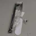 Paper Towel Holder, Self Adhesive or Drilling Paper Towel Holder Under Cabinet, Stainless Steel Black Paper Towel Holders Wall Mount for Kitchen, Bathroom, Sink, Pantry, Fridge