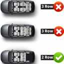 Marretoo for 2022 2023 2024 2025 2026 Jeep Grand Cherokee Cargo Cover Accessories (2 Row WL) 4XE Cargo Trunk Cover Factory Style Black Retractable Trunk Security Shield Shade
