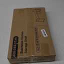 Expandable Cabinet Shelf Organizer Rack, Stackable Kitchen Counter Storage Shelves Stand, Adjustable Height Pantry Shelf Spice Rack (Black, 1 Pack) (8.7''D*15.7-25.6''W*9.8''H)