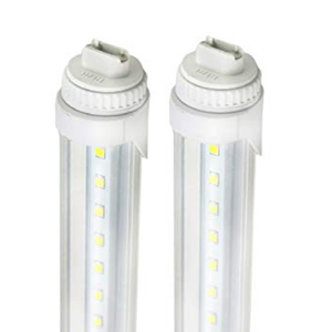 R17D 4FT LED Tube Light,5500K White Color,20W F48T12/CW/HO Straight T12 Fluorescent for Vending Cooler Freezer Replacement Bulb (2-Pack 5500k)