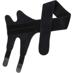 Knee Brace for Dogs - Adjustable Anti-Licking Sleeve | Dog Hip Dysplasia Support Brace,for Joint Stability Recovery Injuries Sprains Small Medium Large Pet Travel Outdoor (Black)