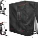 Workout Equipment Cover, 420D Oxford Home Gym Equipment Cover, Protect for Home Gym Equipment/Gym Equipment for Home Garage (41" L x 68.9" W x 74.8" H)