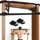 Fitness Pull Up Bar for Doorway, No Screwing or Slipping, Multi Padded Grips, Strength Training, 250 Lbs Capacity
