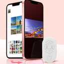 Bluetooth Page Turner Remote Control, Wireless Selfie Shutter, TikTok Scrolling, Compatible with iOS/, White