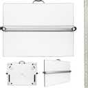Portable Drafting Board, 18"X24" Professional Architecture Drafting Board, Tabletop Drawing Board with Ruler & Parallel Bar, Drafting Tools for Architects, Artists, Engineers, and Designers