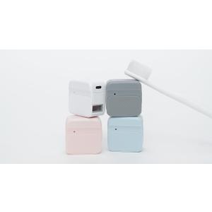 2 x 1 Pack White Portable Toothbrush Purifier - Compact and Lightweight Toothbrush Sterilizer for Daily Use.