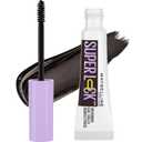 Maybelline Super Lock Brow Glue Eyebrow Gel, Lightweight and Waterproof Tinted Brow Gel For Up To 24HR Hold, Black, 1 Count (0.23 Fl Oz (Pack of 1))