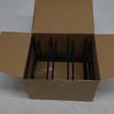 Adjustable 2.2in Pan Organizer Rack - for Pots,Pans,Cutting Boards,Cookie Sheets & Muffin Pans with 6 Slots,Non-Slip