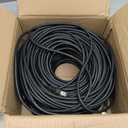 Long Ethernet Cable 300ft,Cat 7 3Ft 15Ft 25Ft 50Ft 100Ft 125Ft 150Ft 175Ft 200Ft 225Ft 300Ft 330Ft 400Ft, Heavy Duty Shielded Grounded UV Resistant Waterproof Buried-able Network Cord, Indoor&Outdoor