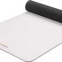 Retrospec Laguna 5mm Yoga Mat - Fitness Mat for Women, Men & Children, Slip-Resistant and Moisture Absorbing Exercise Mat for Home, Pilates, Yoga and Floor Workouts, Rosewater
