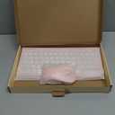 TECKNET Wireless Keyboard and Mouse Combo, Mini Cordless Computer Keyboard and Mouse Set 2.4GHz, Silent Adjustable 1600 DPI, Quiet Click, Lag-Free for Computer, Laptop, PC, Windows, Mac, Chrome OS