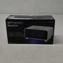 Emerson CKS1500 SmartSet Dual Alarm Clock Radio with AM/FM, 0.9 Blue LED Display, 4-Level Dimmer, Blue Accent Light, Sleep Timer & Auto Time Setting