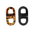 Magnetic Hair Clips, Strong Hold Magnetic Styling Clips, No-Slip Flat Magnetics Styling Clips, No-Crease Sectioning Hair Accessories for Thin & Thick Hair (2PCS-A)