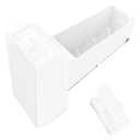 Upgraded DA97-20156B Refrigerator Ice Bin Assembly Compatible with Samsung Refrigerator Ice Maker Tray, Fits RF28R7201SR/AA, RF28R7351SG, RF28R7351SR, RF28R6201SR, RF27T5201SR, RF27T5501SR Ice Bucket