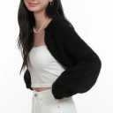 Back From Babi Blue Sweater Women One Size