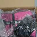 ZELUS Weighted Vest, 8lb Weight Vest with Reflective Stripe for Workout, Strength Training, Running, Fitness, Muscle Building, Weight Loss, Weightlifting (Pink)