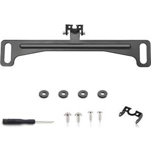 Viemior Universal Car Rear View Camera License Plate Bracket, Premium Backup Camera License Plate Dash Cam Mirror Cam Accessory Rear Camera Mount, Only Installation Holder for Back Up Camera