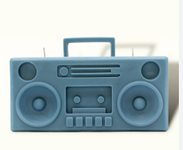 Boom Box Candle 3in, 4 Pack