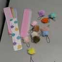 Outus 12 Pcs Kids Bookmarks, Bulk Bookmarks for Girls with Pendant, Kids Classroom Gifts for Girls, Women, Teens, with Rulers, Back School Party Favors Classroom Reading Year Presents(Floral)