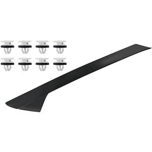 A-Pillar Molding Trim Kit with Clips Compatible with 2011-2019 Ford Explorer Left Driver Side Outer Windshield Molding Trim Replace BB5Z-7803145-AA 926-450 BB5Z7803137AA BB5Z7803137AB BB5Z7803137BA