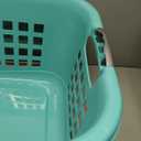 Sterilite Ultra 2 Bushel Plastic Stackable Clothes Laundry Basket Bin, Aqua