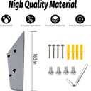 Roof Wedge Mount Kit for Starlink Performance Gen 3 Flat Dishy, Fits RV, Boat, Wood, Metal, Plastic or Slotted Vehicle Rails