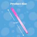 JOYIN 24 Pack 14.25 Bubble Wands Assortment, 6 Colors Giant Bubble Wands Party Favors Kids Summer Toys Outdoor Play Toys Games Christmas Birthday Party