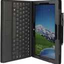 Tablet Cover for Microsoft Surface Pro 1st 2nd Generation 10.6"(2013 Release), Ultra Slim Folio Stand Leather Case for Microsoft Surface Pro 1/2 1514 1601 Gen 1st 2nd 10.6 inch (Black)