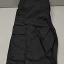 LAPG Men's Core Cargo Tactical Pants, Stretch Waistband, Lightweight & Durable Ripstop CCW Cargo Pants for Men, Black, Size: 36W x 36L