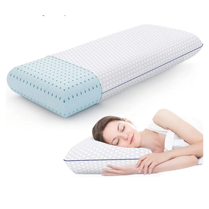 WEEKENDER Gel Memory Foam Pillow - Standard Size - 1-Pack - Medium Plush Feel - Neck & Shoulder Support - For Back, Side, & Stomach Sleepers - Home, Hotel, & Hospital Essentials King size